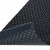 JAROLIFT PVC-Rattan Sichtschutzstreifen | 19 cm x 2,6 m / inkl. 25 Befestigungsclips / anthrazit / 10 Stück