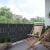 JAROLIFT PVC-Rattan Sichtschutzstreifen | 19 cm x 2,6 m / inkl. 5 Befestigungsclips / anthrazi / 2 Stück