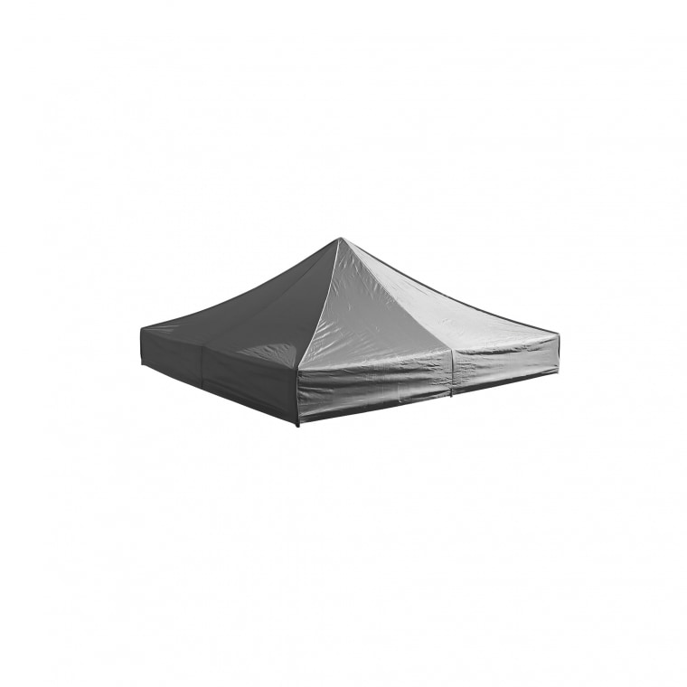 paramondo Dach für Faltpavillon PRO / Premium Plus | PRO40, 4 x 4 m, grau