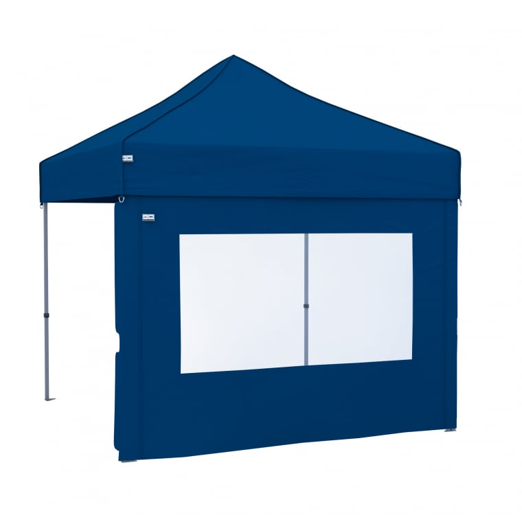 paramondo Seitenwand für Faltpavillon PRO / Premium Plus | Fensterwand, PRO40, 4 m, blau