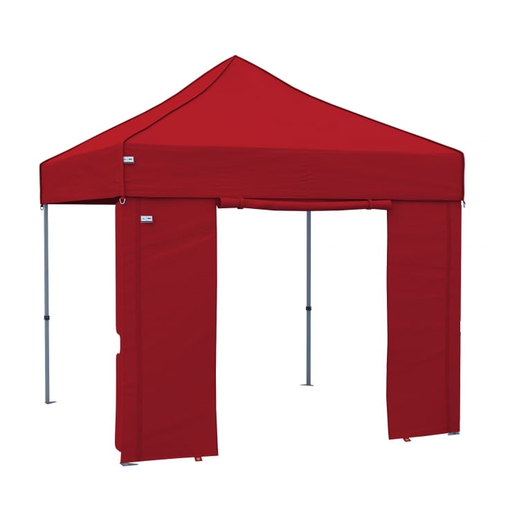 paramondo Seitenwand für Faltpavillon PRO / Premium Plus | Türwand, PRO30 / PRO40 / Premium Plus, 4,5 m, rot