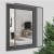 JAROLIFT Insektenschutz-Spannrahmen SlimLine für Fenster | 100 x 150 cm, anthrazit