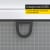 JAROLIFT Insektenschutz-Spannrahmen ProfiLine für Fenster | 130 x 150 cm, anthrazit