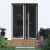 JAROLIFT Fliegengitter-Magnetvorhang für Türen | 140 x 250 cm, schwarz