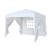 paramondo Faltpavillon Basic & Premium | Basic, 3 x 3 m, weiß