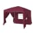 paramondo Faltpavillon Basic & Premium | Premium, 3 x 3 m, bordeaux