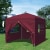 paramondo Faltpavillon Basic & Premium | Premium, 3 x 3 m, bordeaux