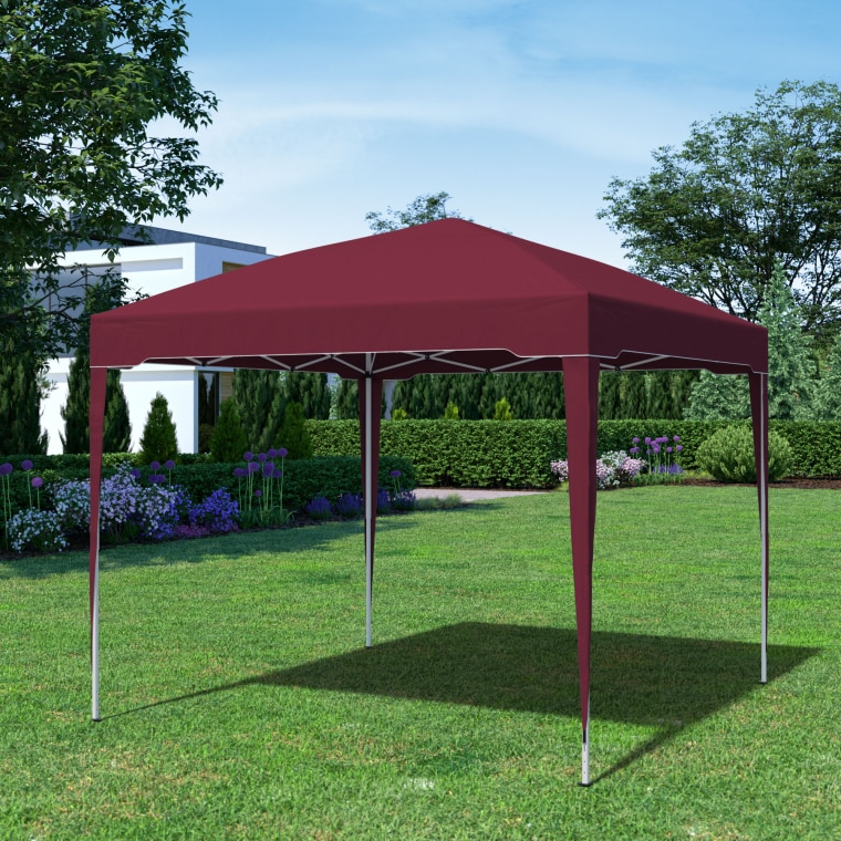 paramondo Faltpavillon Basic & Premium | Premium, 3 x 3 m, bordeaux