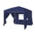 paramondo Faltpavillon Basic & Premium | Premium, 3 x 3 m, blau