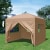 paramondo Faltpavillon Basic & Premium | Premium, 3 x 3 m, beige