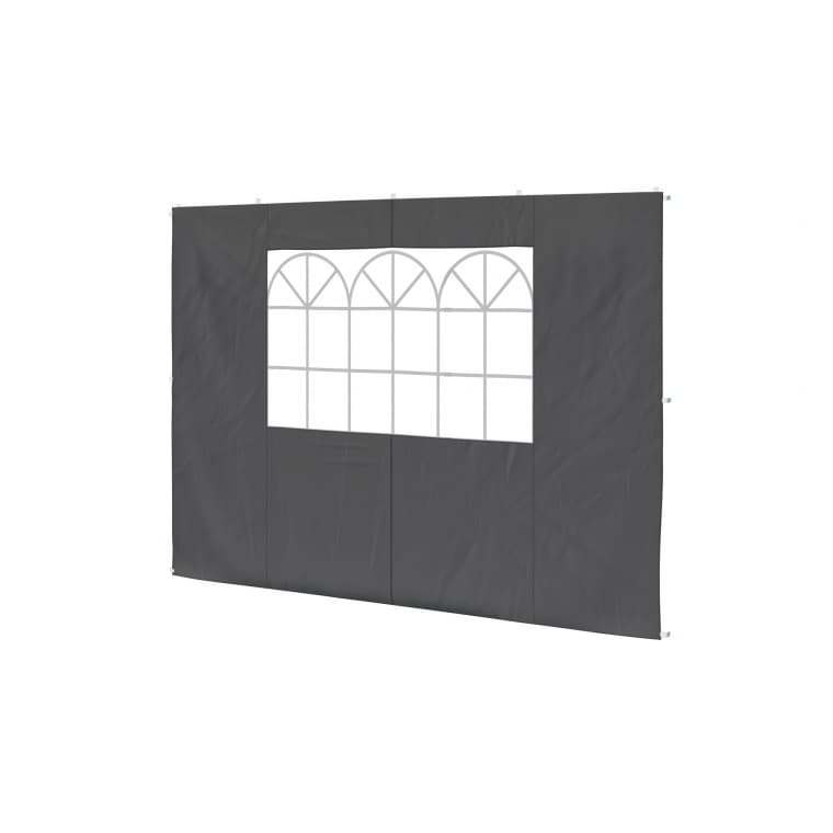 paramondo Seitenwand für Faltpavillon Basic & Premium | Fensterwand, anthrazit