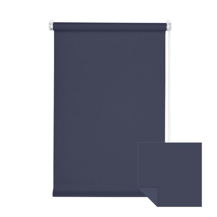 VICTORIA M Klemmfix Tenebra Verdunkelungsrollo | 50 x 220 cm, dunkelblau