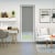 VICTORIA M Klemmfix Tenebra Verdunkelungsrollo | 60 x 160 cm, grau