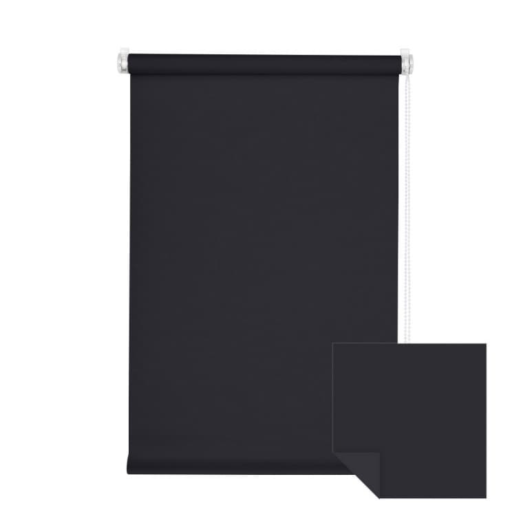 VICTORIA M Klemmfix Tenebra Verdunkelungsrollo | 100 x 220 cm, schwarz