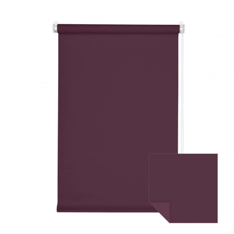 VICTORIA M Klemmfix Tenebra Verdunkelungsrollo | 35 x 160 cm, lila / aubergine