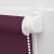 VICTORIA M Klemmfix Tenebra Verdunkelungsrollo | 45 x 220 cm, lila / aubergine