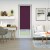VICTORIA M Klemmfix Tenebra Verdunkelungsrollo | 100 x 220 cm, lila / aubergine