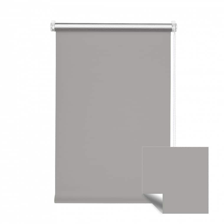 VICTORIA M Klemmfix Tenebra Verdunkelungsrollo / Thermorollo | 120 x 160 cm, grau