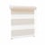 VICTORIA M Zevra Doppelrollo / Duo Rollo | 110 x 160 cm, creme