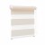 VICTORIA M Zevra Doppelrollo / Duo Rollo | 75 x 230 cm, creme