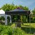 paramondo Grillpavillon / Grillzelt | Premium Plus, 3 x 3 m, schwarz