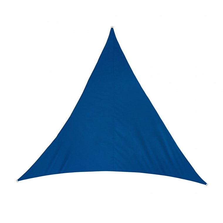 JAROLIFT Sonnensegel - Polyester / wasserdicht | 4,0 x 4,0 x 4,0 m, dreieckig, azurblau