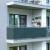 JAROLIFT Balkonbespannung - Polyester / wasserdicht | 600 x 90 cm, dunkelgrün