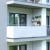 JAROLIFT Balkonbespannung - HDPE / atmungsaktiv | 500 x 75 cm, cremeweiß