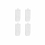 COSIFLOR Slim Klemmhalter-Distanzstück für Cosiflor / Delphos Plissees VS2 | weiß, 4 Stück