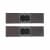 JAROLIFT Verschlusskappe für Rollladen-Führungsschienen PPD 79 (79 x 22 mm) | braun, 2 Stück