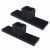 JAROLIFT Verschlusskappe für Rollladen-Führungsschienen PPD 79 (79 x 22 mm) | schwarz, 2 Stück