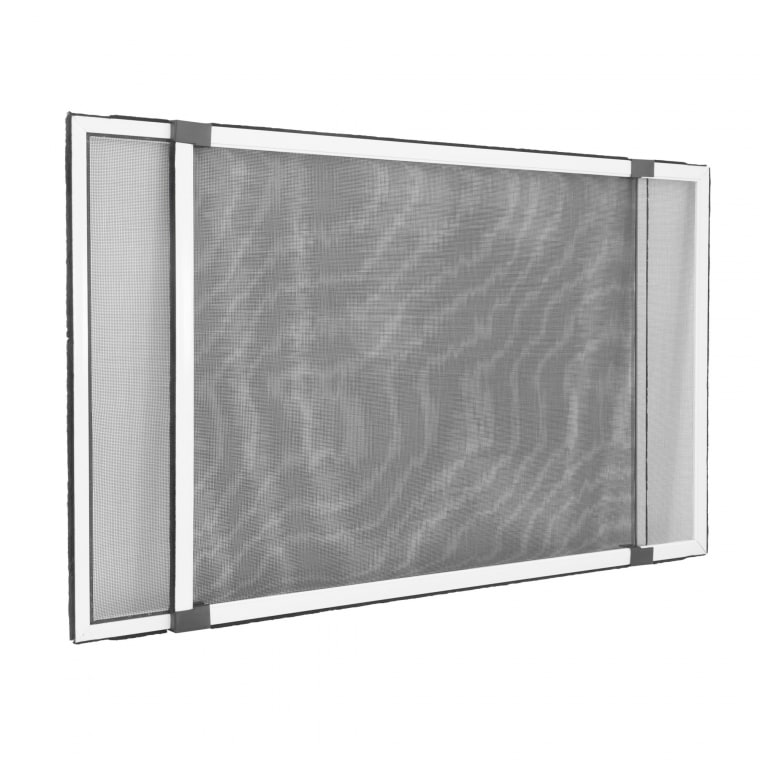 JAROLIFT Insektenschutzrahmen Schiebfix / Easy Slide | 75 x 50 cm, weiß