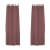 Home Wohnideen Schlaufenschal - transparent / Voile | 140 x 245 cm / bordeaux