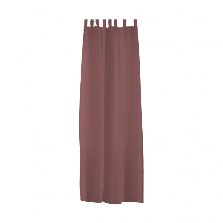 Home Wohnideen Schlaufenschal - transparent / Voile | 140 x 245 cm / bordeaux