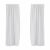 Verdi Collection Premium Gardinenschal - transparent / Leinen-Optik (Typ nach Wahl)