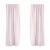 moments Premium Gardinenschal - transparent / Natur-Optik | 135 x 245 cm / rosé