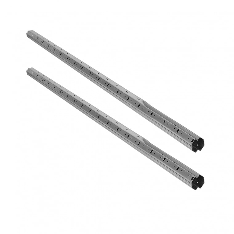 JAROLIFT Steckwelle für Rollladenwelle 8-Kant | SW40 / 2x 115 cm / bis zu 190 cm Verlängerung der Welle