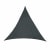 JAROLIFT Sonnensegel - Polyester / wasserabweisend | 3,6 x 3,6 x 3,6 m, dreieckig, anthrazit