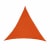 JAROLIFT Sonnensegel - Polyester / wasserdicht | 3,0 x 3,0 x 3,0 m, dreieckig, orange
