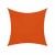 JAROLIFT Sonnensegel - Polyester / wasserdicht | 3,0 x 3,0 m, quadratisch, orange