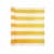 JAROLIFT Balkonbespannung - HDPE / atmungsaktiv | 500 x 90 cm, gelb-weiß