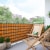 JAROLIFT Balkonbespannung - HDPE / atmungsaktiv | 300 x 90 cm, orange-braun-schwarz