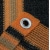 JAROLIFT Balkonbespannung - HDPE / atmungsaktiv | 500 x 90 cm, orange-braun-schwarz