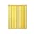 paramondo Außenrollo - Senkrechtmarkise / freihängend | 100 x 140 cm, gelb-weiß