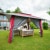 paramondo Dach für Faltpavillon Weekend | 4 x 4 m / anthrazit + 4 Stützenverkleidungen