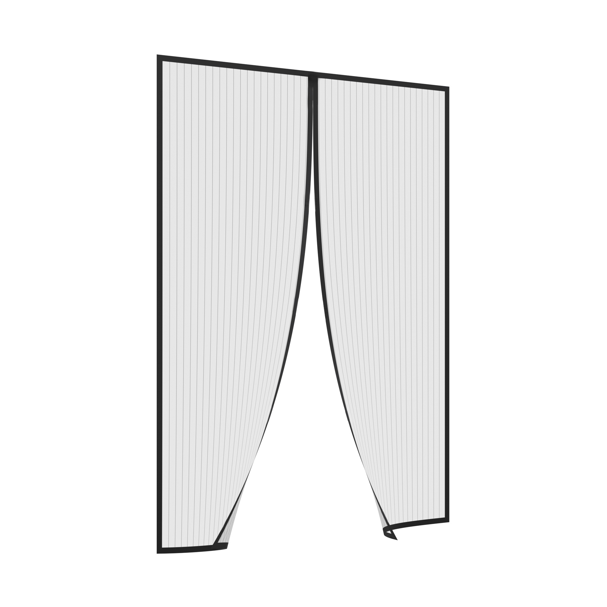 Insektenschutz Magnetvorhang Türvorhang 100x210 cm kürzbar Montage ohne Bohren 