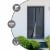 JAROLIFT Easy Fliegengitter-Magnetvorhang für Türen | 100 x 210 cm, schwarz