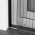 JAROLIFT Easy Fliegengitter-Magnetvorhang für Türen | 100 x 210 cm, schwarz