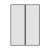 JAROLIFT Easy Fliegengitter-Magnetvorhang für Türen | 100 x 220 cm, schwarz