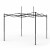 paramondo Faltpavillon Premium Plus | 4,5 x 3 m, schwarz